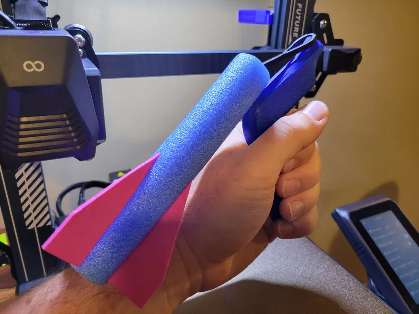 Bệ phóng tên lửa dây cao su Thing Flinger - Image 8