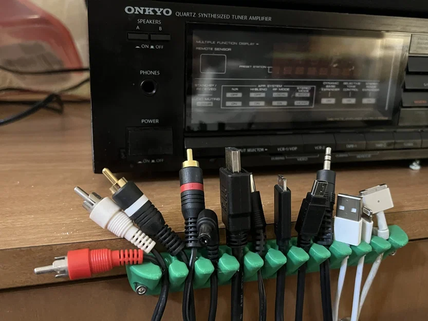 Giá đỡ cáp và dây điện treo tường cho 11 dây - Image 3