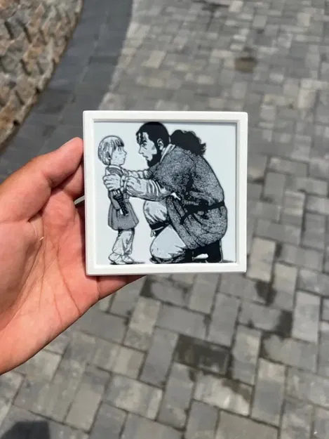 Thors "Bạn không có kẻ thù" - Vinland Saga - in bằng HueForge - Image 1