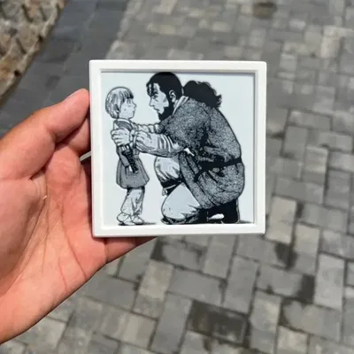 Thors "Bạn không có kẻ thù" - Vinland Saga - in bằng HueForge