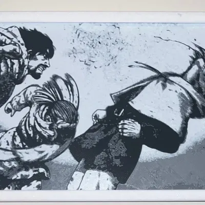 Nhân vật Thorfinn trong panel manga Vinland Saga