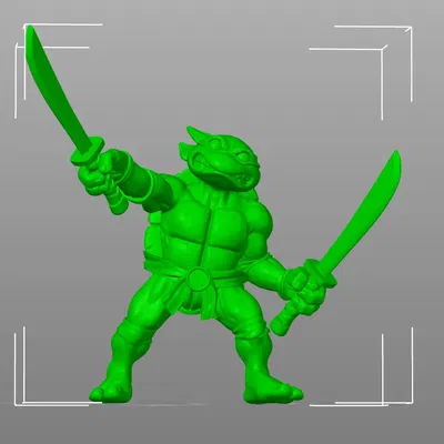 Nhân vật Leonardo trong phim Ninja Rùa 3D