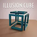 Khối lập phương ảo giác trang trí cho không gian sống - Thumbnail 1