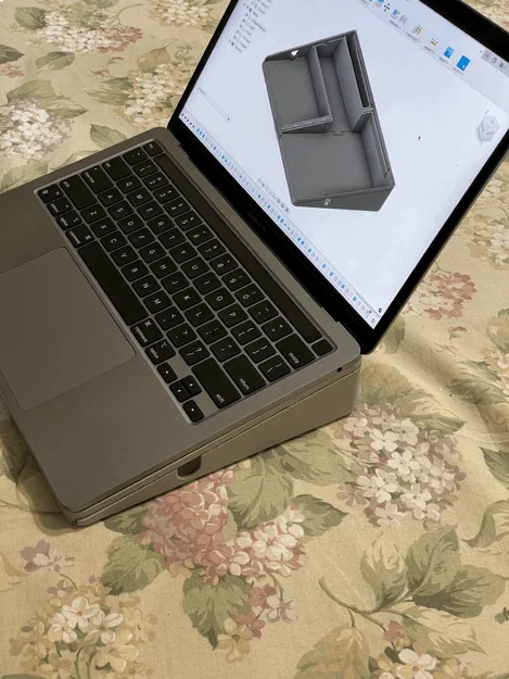 Giá đỡ máy tính cho MacBook Pro 13" với ngăn kéo tiện lợi - Image 11