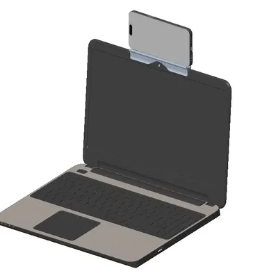 Giá đỡ điện thoại cho màn hình laptop