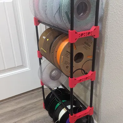 Giá đỡ lưu trữ filament tiết kiệm chi phí cho máy in 3D