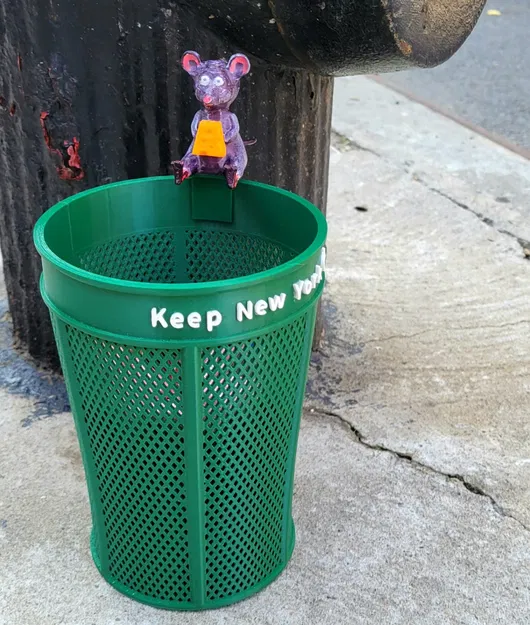 Thùng rác thành phố New York dùng làm đựng kẹo và bút - Image 3