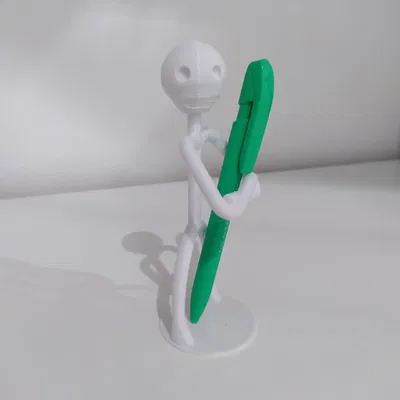 Nhân vật Pen-Man với khả năng giữ nhiều bút