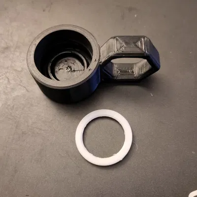 Nắp chai dopper với vòng và lỗ treo