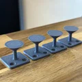 Giá treo cáp với lỗ gắn cho bàn làm việc - Thumbnail 1
