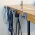 Giá treo cáp với lỗ gắn cho bàn làm việc - Thumbnail 2