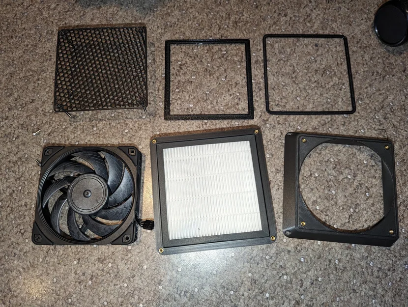 Hộp đựng Prusa với quạt thông gió lọc HEPA/Carbon - Image 3