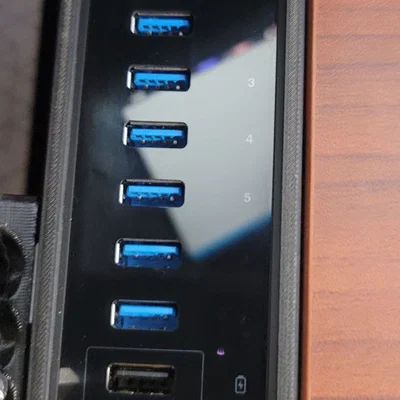 Giá đỡ nguồn Anker 10 cổng USB lắp dưới bàn