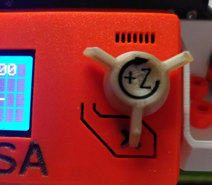 Núm điều chỉnh Knob-MK3S với mũi tên chỉ hướng xoay - Image 1