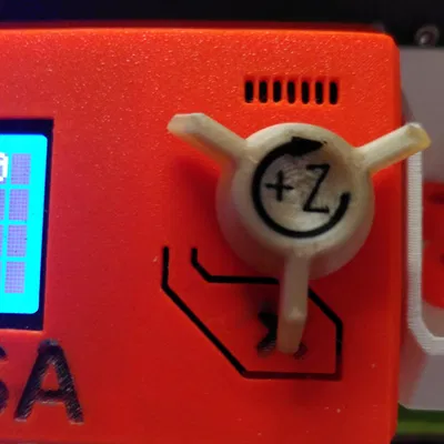 Núm điều chỉnh Knob-MK3S với mũi tên chỉ hướng xoay