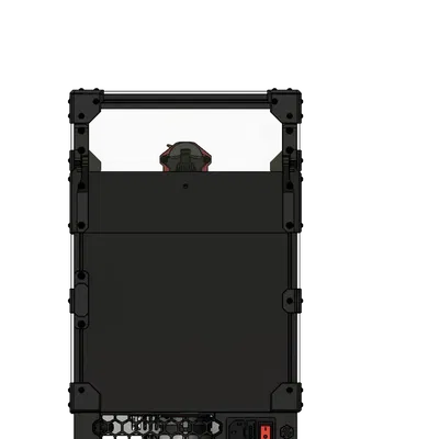 Lỗ ống Bowden trên tấm lưng trên của V0.X