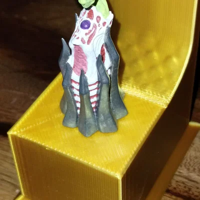 Đế cong đơn giản cho mô hình miniatures
