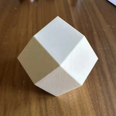 Khối dodecahedron hình thoi 25mm cho in 3D
