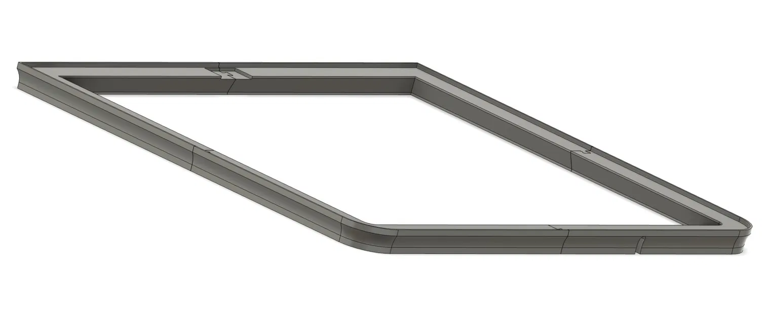 Giá đỡ LED Bambu Lab X1C với mặt kính cho BLLEDController - Image 1