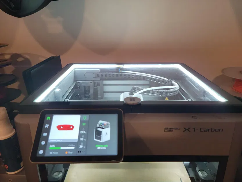 Giá đỡ kính trên cho LED Bambu Labs Carbon X1 - Image 6