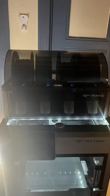 Giá đỡ LED Bambulab cho máy in 3D với kính bảo vệ - Image 2