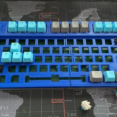Bàn phím cơ Mako 69 V2 với thiết kế 70% in 3D