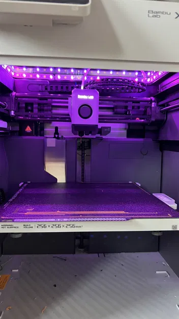 Giá đỡ LED Bambulab cho máy in 3D với kính bảo vệ - Image 3