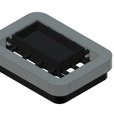 Pied chống rung cho máy in 3D bằng TPU và PETG