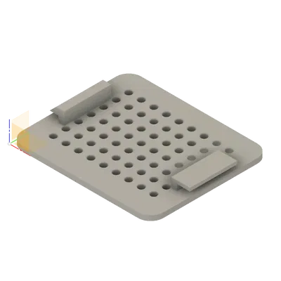 Nắp thông gió cho nhà kho vườn với xà gồ thép mạ kẽm