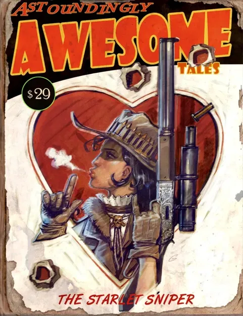 Ngôi sao bắn tỉa Lithophane từ Awesome Tales - Image 1