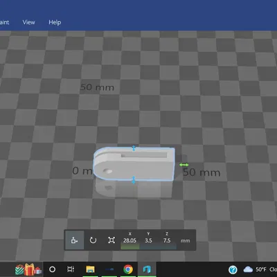 Kẹp dây cho đầu in Elegoo Neptune 3 Pro
