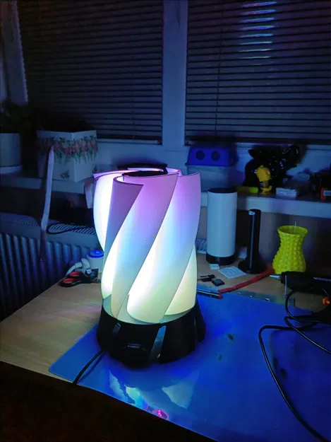 Remix đèn turbine RGB cho mic max4466 và nút nhấn - Image 1