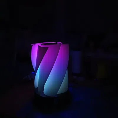 Remix đèn turbine RGB cho mic max4466 và nút nhấn