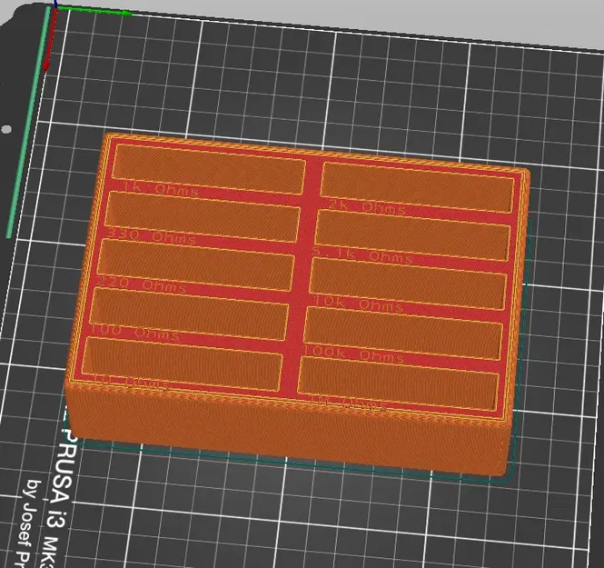 Giá đỡ tổ chức điện trở cho bộ kit robot - Image 2