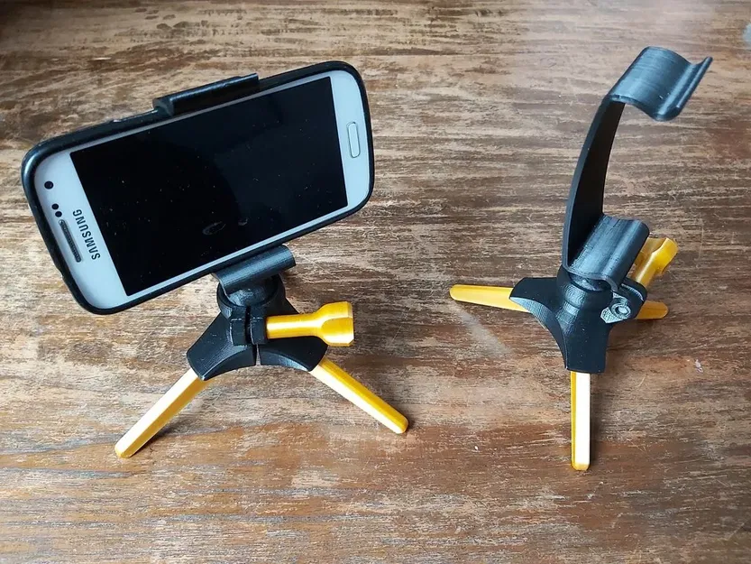 Giá đỡ điện thoại tripod có khớp cầu in 3D - Image 1