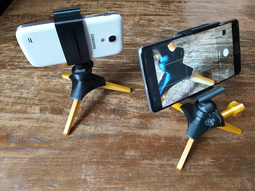 Giá đỡ điện thoại tripod có khớp cầu in 3D - Image 2