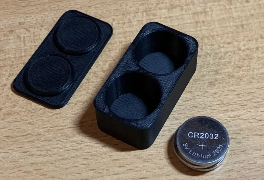 Hộp lưu trữ pin CR2032 và CR2025 nhỏ gọn - Image 2
