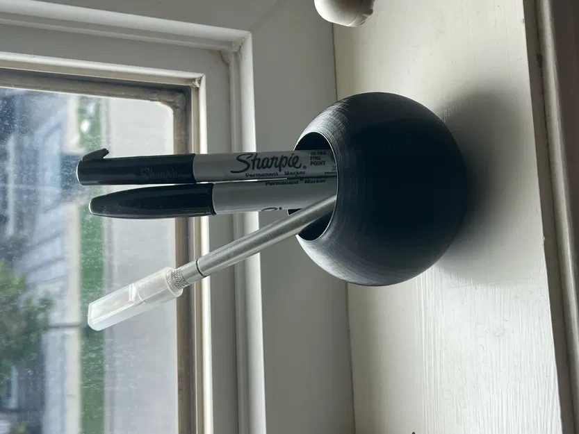 Giá đỡ văn phòng phẩm hình cầu nhỏ gọn - Image 3