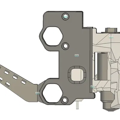 Cáp đuôi nghiêng tương thích Voron cho Prusa X-Carriage