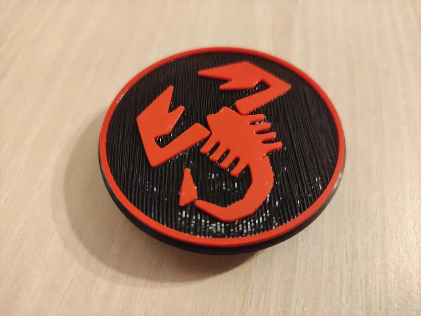 Nắp bánh xe Abarth 43mm với logo bọ cạp - Image 6