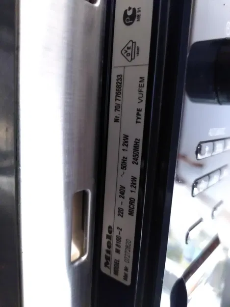 Bánh xoay thay thế cho lò vi sóng Miele M8160 - Image 4