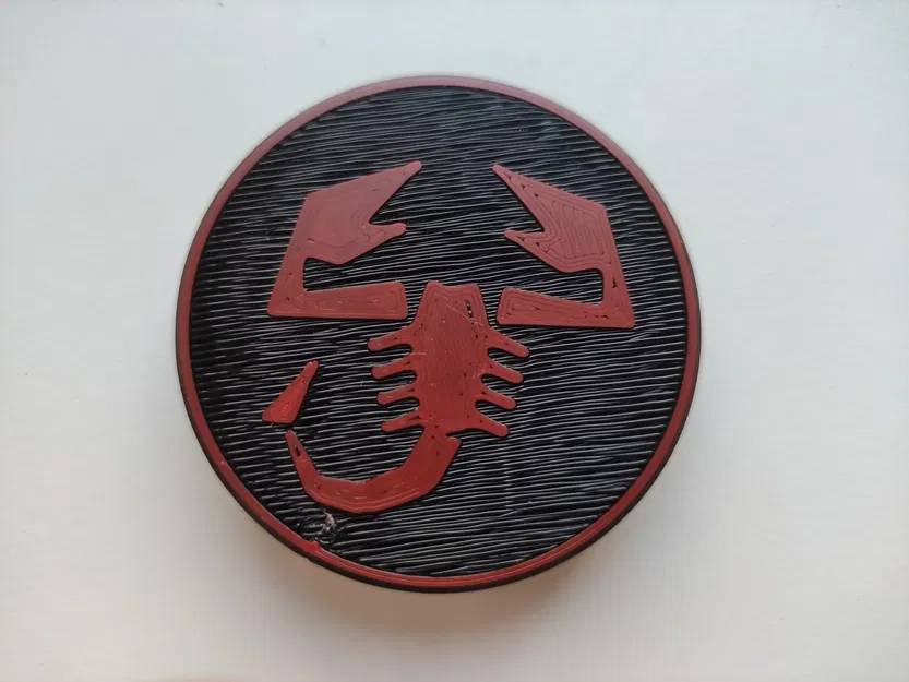 Nắp bánh xe Abarth 43mm với logo bọ cạp - Image 9