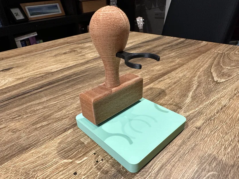 Giá đỡ con dấu cao su hình con dấu - Image 2