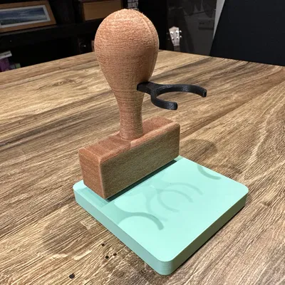 Giá đỡ con dấu cao su hình con dấu