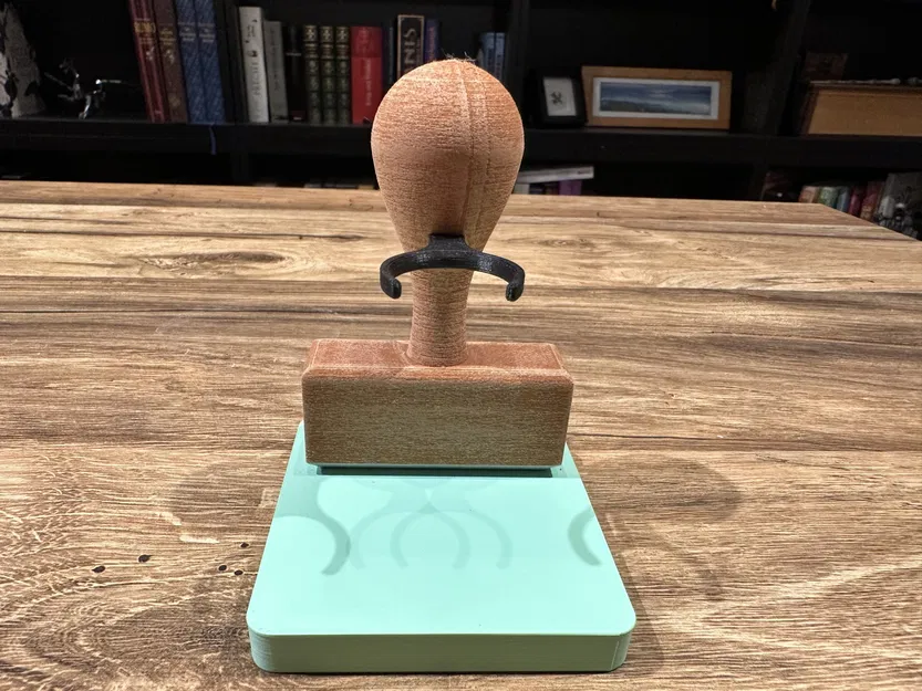 Giá đỡ con dấu cao su hình con dấu - Image 3