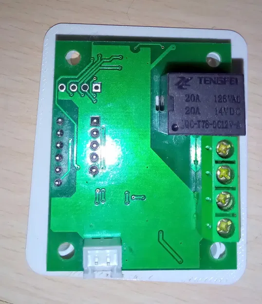 Bảng điều khiển trước cho mô-đun nhiệt độ W1209 - Image 2