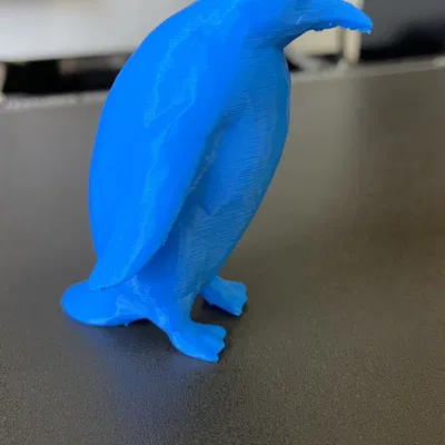 Penguin thấp poly dễ thương cho dự án 3D