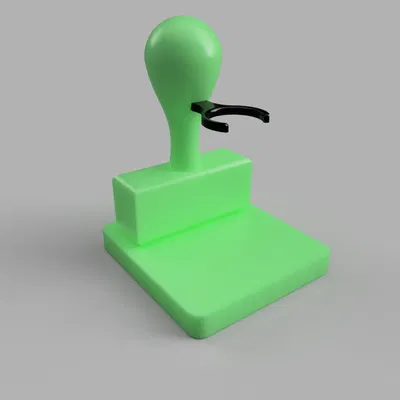 Giá đỡ con dấu cao su hình con dấu