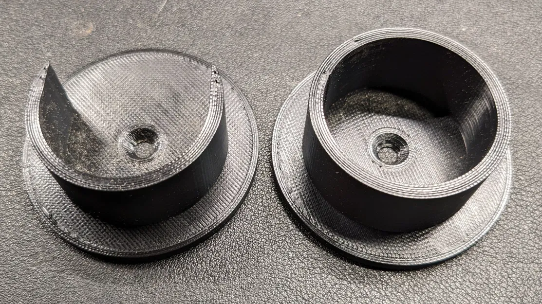 Ổ cắm cho thanh treo tủ quần áo có tham số 1-3/8 - Image 1