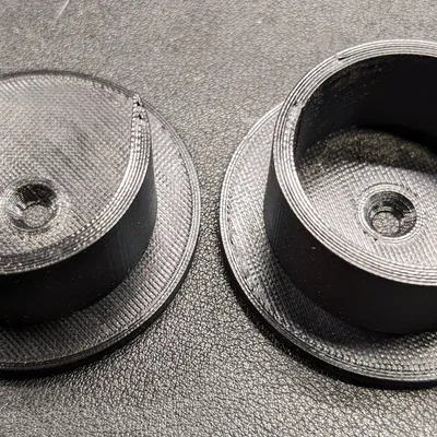 Ổ cắm cho thanh treo tủ quần áo có tham số 1-3/8